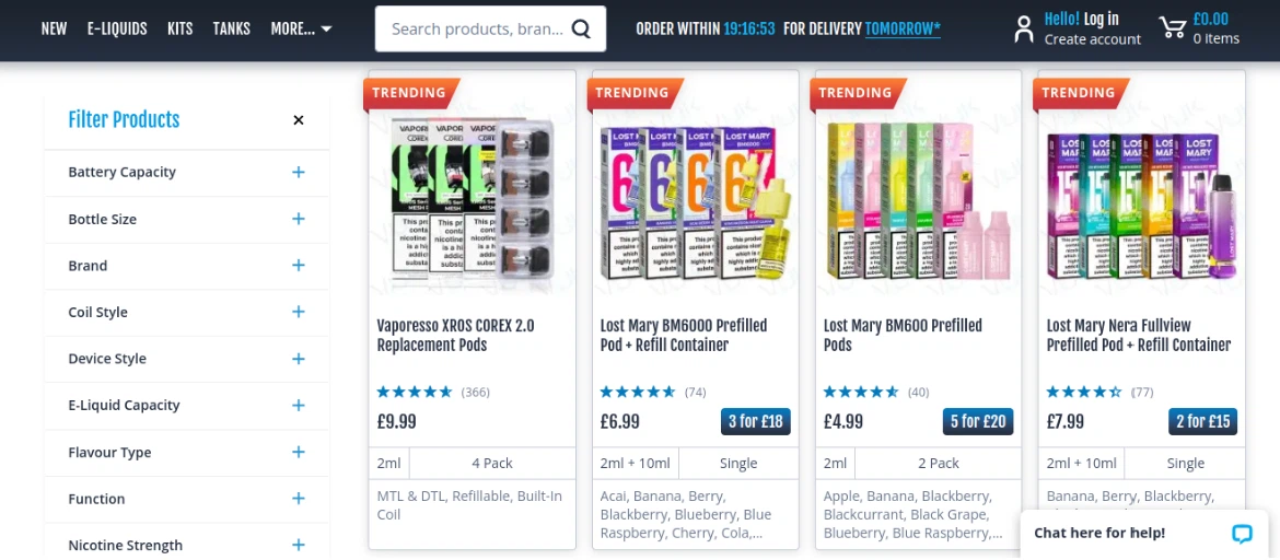 Productos más populares Productos más populares